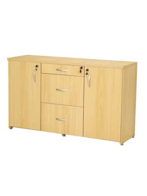 Armário Credenza Com 02 Gavetas Premium